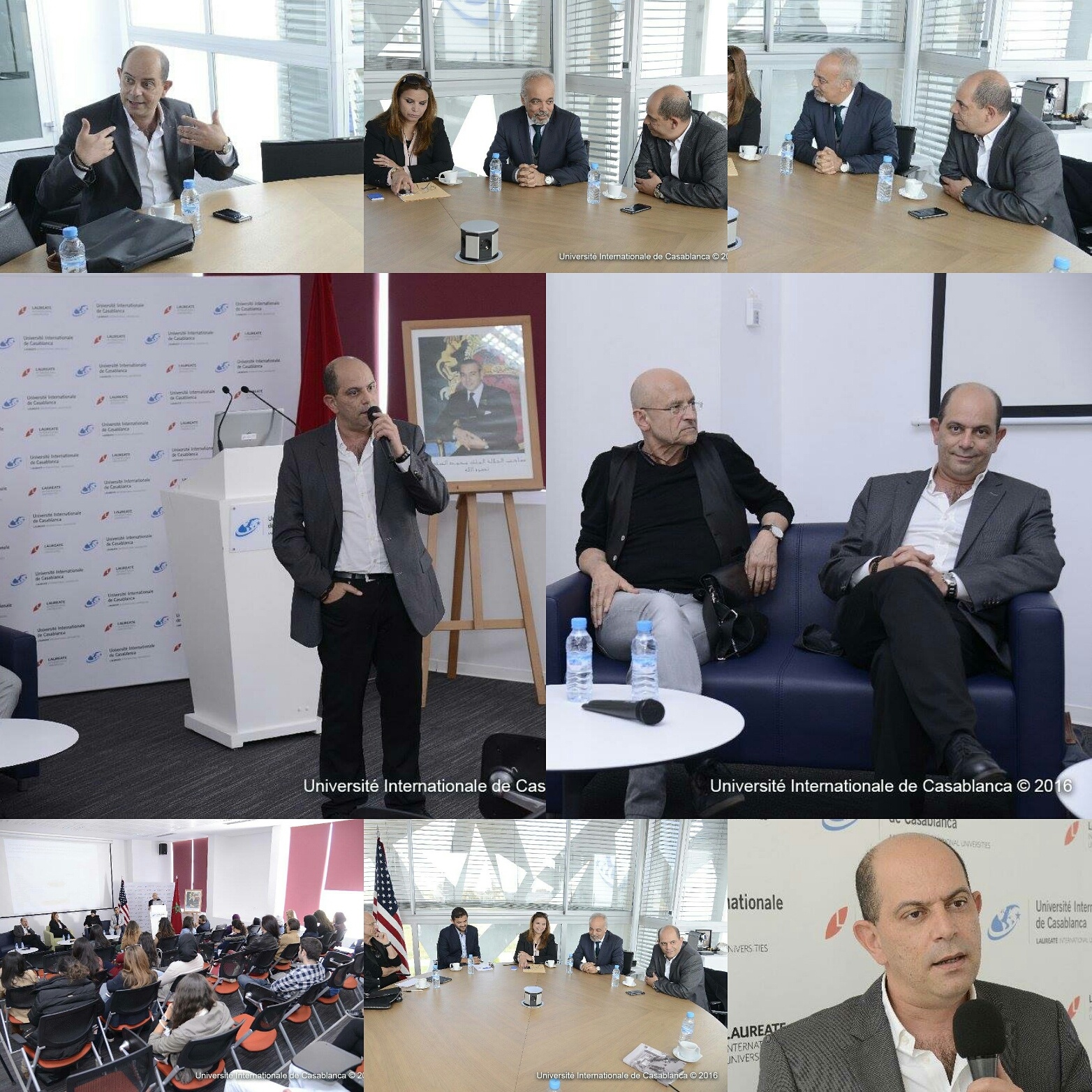 Conférence à l’université internationale de Casablanca